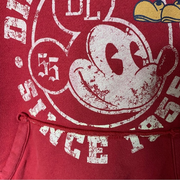 Disney Parks Original Mickey Mouse Graphic Hoodie Sweatshirt - Picture 4 of 13